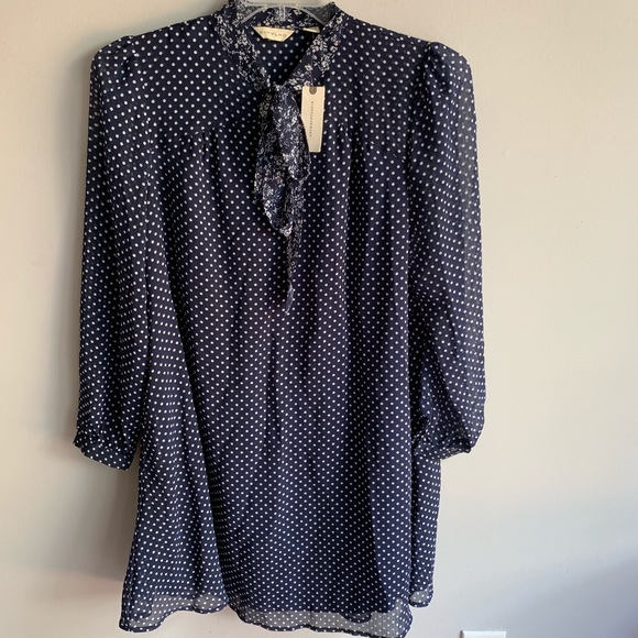 Anthropologie Dresses & Skirts - Anthroologie 11 1 Tylho Polka Dot Shift Dress